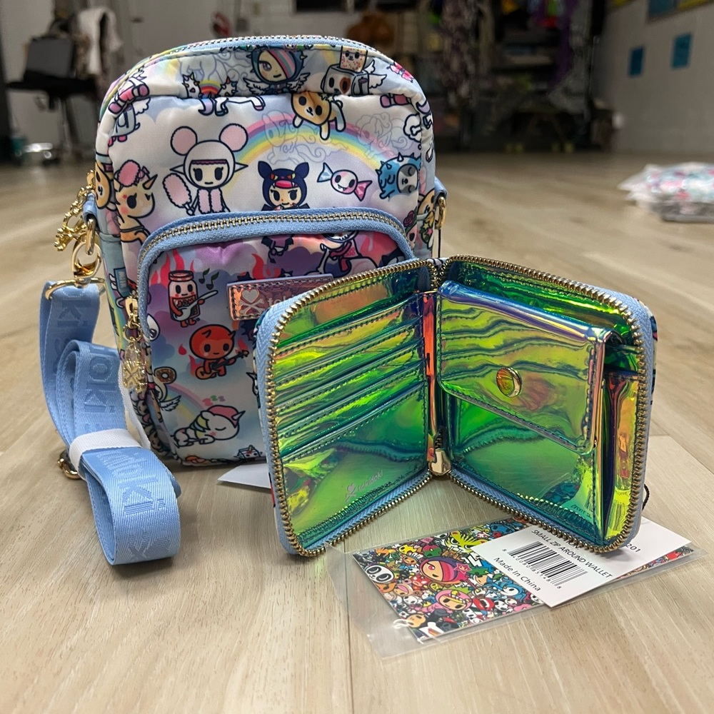 Tokidoki mini purse & matching wallet